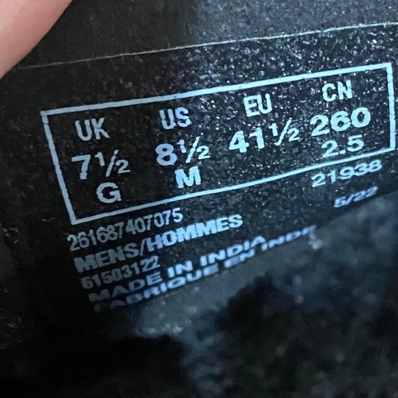 Clarks Mens Gorwin Slip On Buffalo Check Shoes size 8.5 - Picture 8 of 8